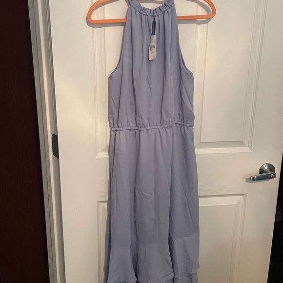 Blue Midi Dress Ann Taylor - Picture 3 of 4